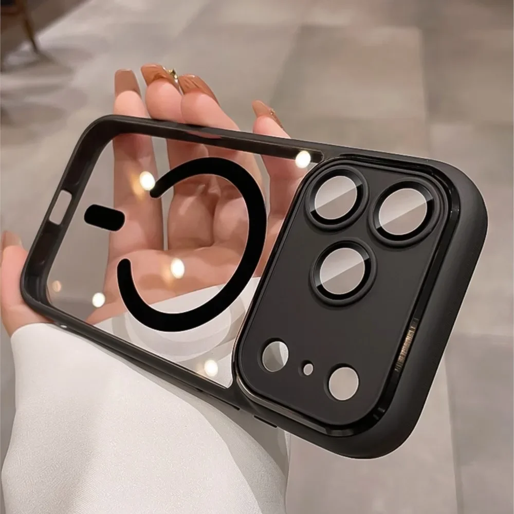 Coque transparente magnétique  - Clear Shockproof Bumper Case avis et prix