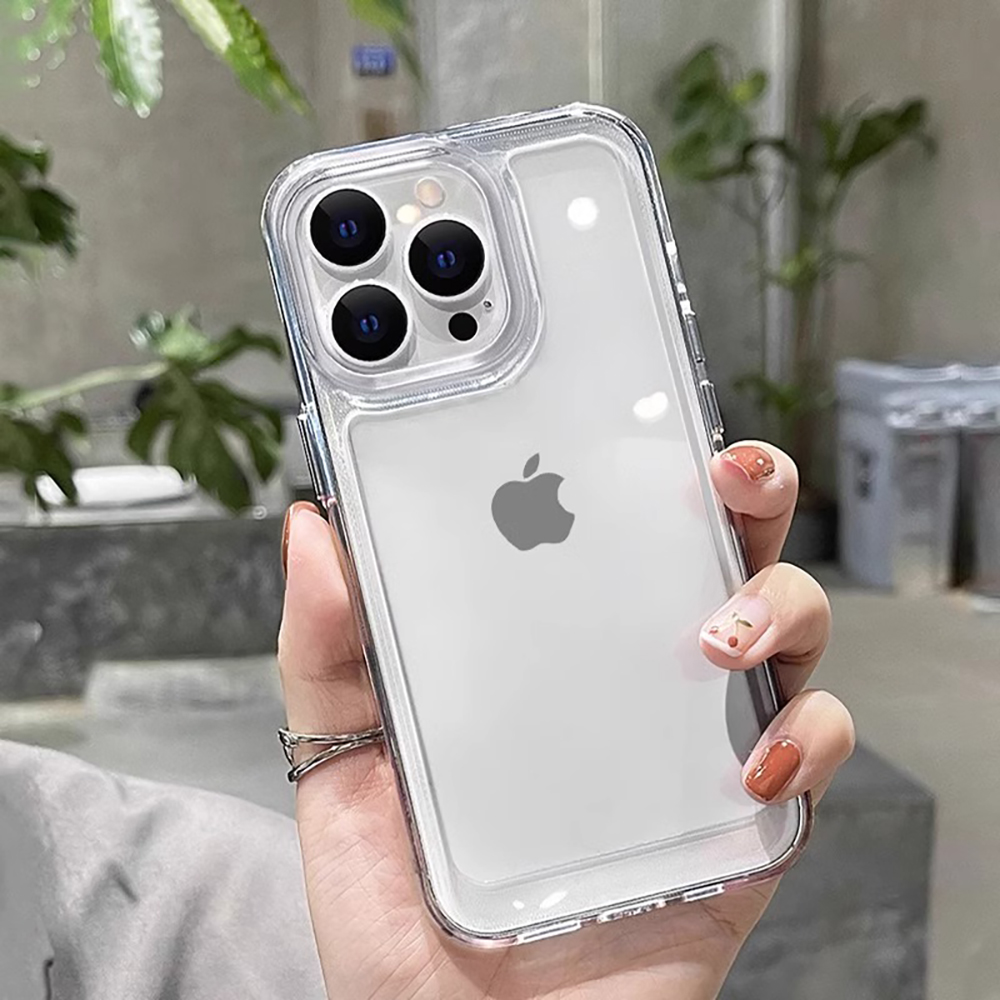 Coque de téléphone pour iPhone - Clear Shockproof Bumper Case avis et prix