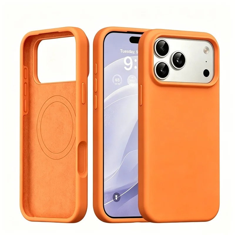 Coque en silicone liquide magn - Liquid Silicone Magnetic Phone Case avis et prix