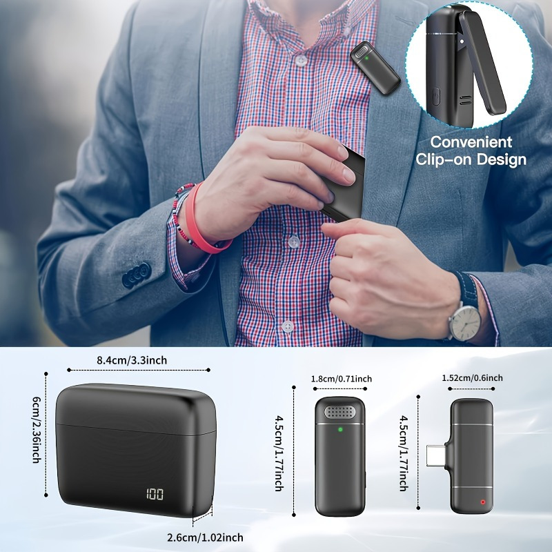 Microphone cravate sans fil av - Phone Cases avis et prix