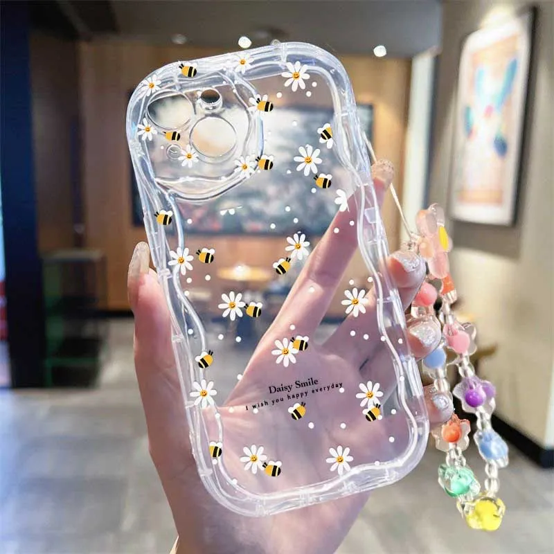 Étui avec bracelet pour Motoro - Cute Cartoon Wrist Strap Silicone Case avis et prix