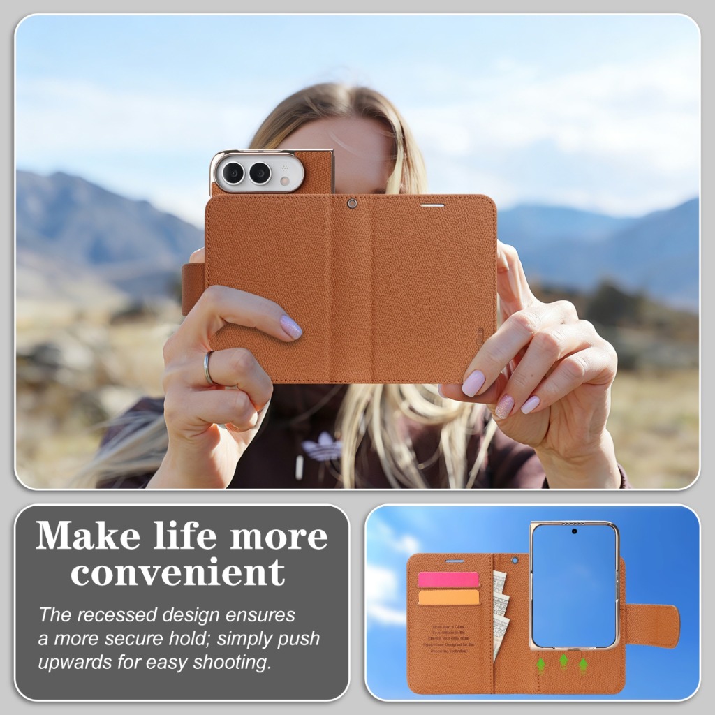 Étui portefeuille 2 en 1 avec  - Leather Wallet Card Holder Phone Cover avis et prix