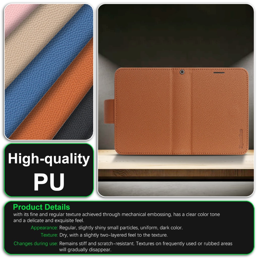Étui portefeuille 2 en 1 avec  - Leather Wallet Card Holder Phone Cover avis et prix